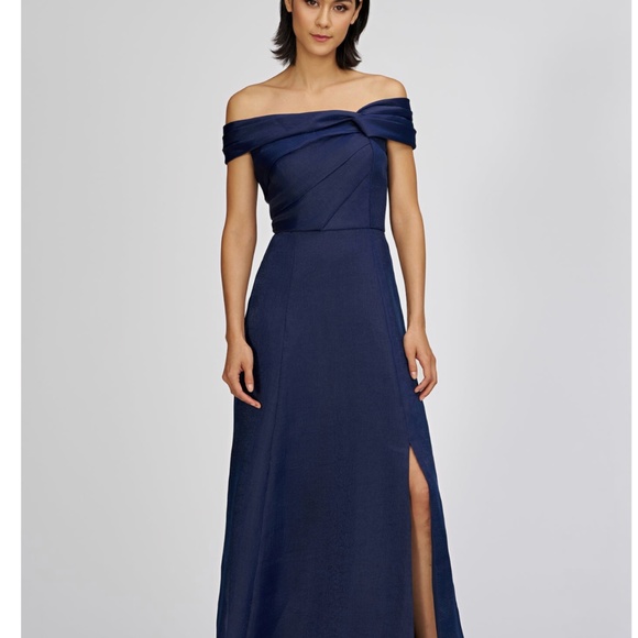 JS Collection “Isadora” Organza Gown – NWT Sz 8 | Navy | MSRP $289 💙 - Picture 9 of 10